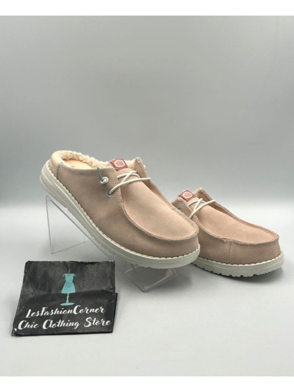 Hey Dude Women's Blush Pink Wendy Slip Warmth Slip-On Shoes Size 7 3564 - Picture 11 of 16